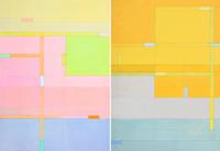 2 Michael Boyd Geometric Paintings, Works on Paper - Sold for $1,024 on 05-06-2023 (Lot 78).jpg